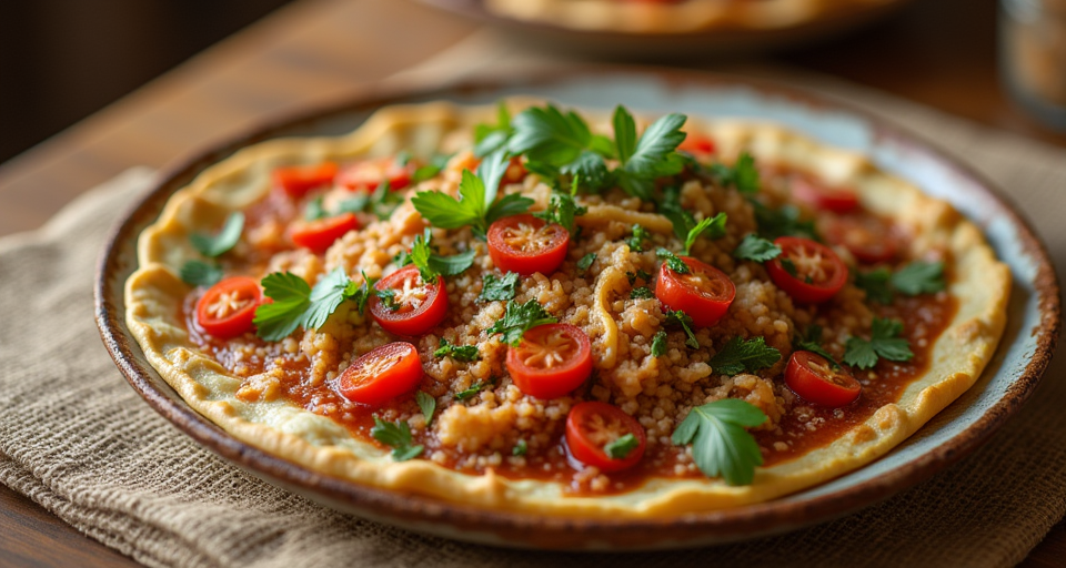 Lahmacun: Türk Mutfağının İncisi, Lezzetin Şöleni! - FitMi Blog Yazısı Kapak Görseli