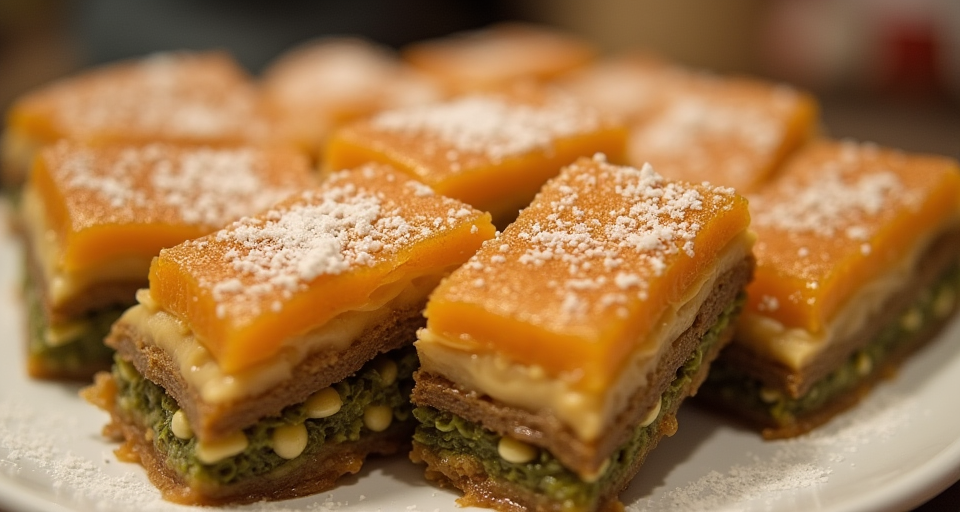 Baklava: Tatlıların Şahı, Osmanlı'dan Günümüze Lezzet Yolculuğu | FitMi Mobil Uygulaması Baklava: Tatlıların Şahı, Osmanlı'dan Günümüze Lezzet Yolculuğu - FitMi Sağlık ve Yaşam Blog Görseli
