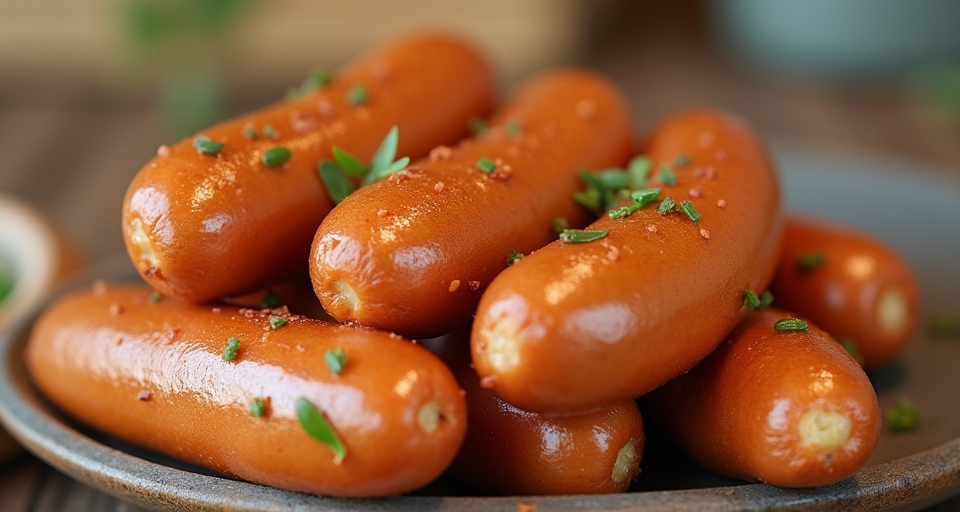 Sosis: Lezzetli ve Çok Yönlü Bir Yemek Rehberi | FitMi Mobil Uygulaması Sosis: Lezzetli ve Çok Yönlü Bir Yemek Rehberi - FitMi Sağlık ve Yaşam Blog Görseli