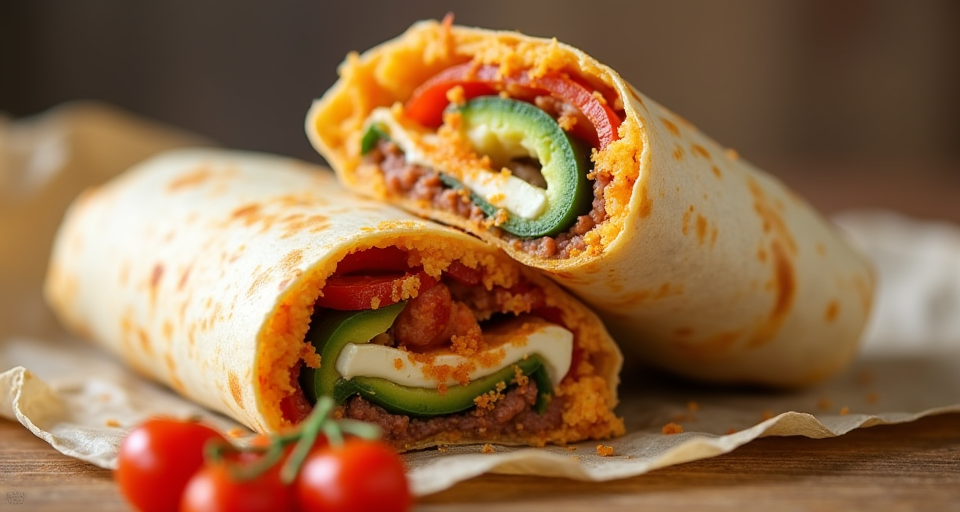 Burrito: Meksika Mutfağının En Sevilen Lezzeti | FitMi Mobil Uygulaması Burrito: Meksika Mutfağının En Sevilen Lezzeti - FitMi Sağlık ve Yaşam Blog Görseli