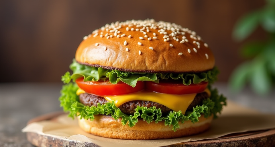 Hamburger: Lezzetin ve Pratikliğin Mükemmel Birleşimi | FitMi Mobil Uygulaması Hamburger: Lezzetin ve Pratikliğin Mükemmel Birleşimi - FitMi Sağlık ve Yaşam Blog Görseli