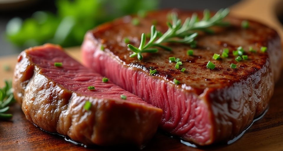 Mükemmel Steak Nasıl Pişirilir? Et Severlerin Rehberi | FitMi Mobil Uygulaması Mükemmel Steak Nasıl Pişirilir? Et Severlerin Rehberi - FitMi Sağlık ve Yaşam Blog Görseli